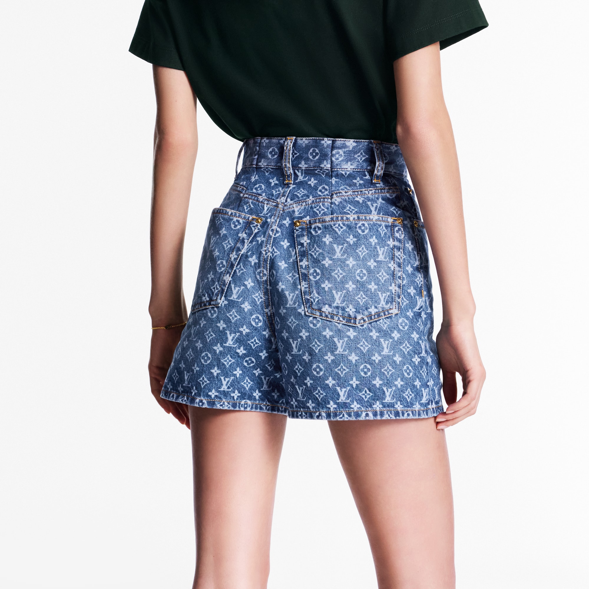 Short Jeans Monogram - Ready-to-Wear | LOUIS VUITTON ®
